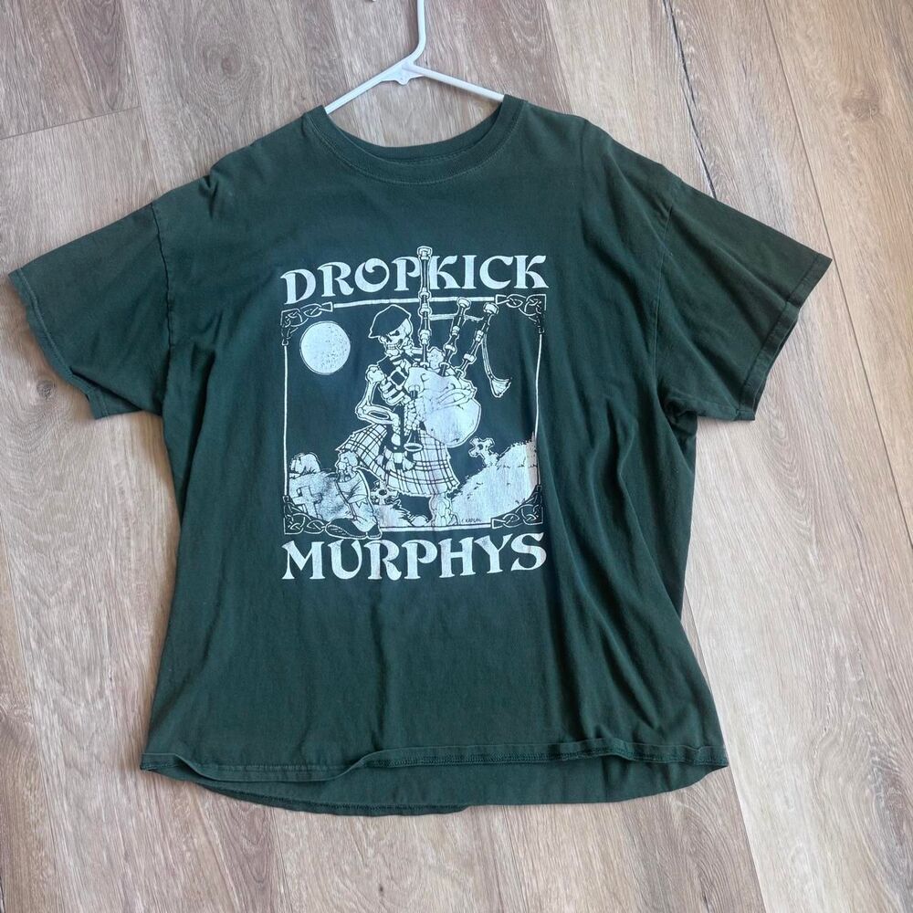 Unbranded Men's Green and Khaki T-shirt